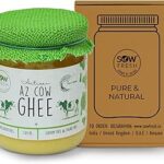 Sow Fresh Grown by Nature Pure A2 Cow Ghee Bilona Method - Sodium & Sugar Free - Omega 6 Rich - Vitamin A & E Rich - No Added Preservatives - 500ml