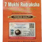 BHAKTI SHRINGAR Rudraksha Brown Certificate Lab Test & X-ray Report with Silver Capping| Rudraksha Pendant for Men & Women
