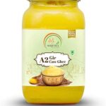 ROSIER GirOrganic Pure Ghee A2 Desi Cow Bilona Ghee cooking everyday offer unsalted farm fresh grass feed cow milk natural aashirvaad refined 500ml