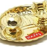 Hazel Shank Karma Brass Pooja Thali, Brass
