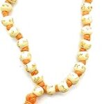 Achleshwar Handmade 27+1(Ram Written) Holy Tulsi mala for |Wearing||Japa|Chanting||Mantra||Puja|.Unisex Wooden Basil Rosary,White Thread,(Length:4-5" inch Bead Size: 6mm);Ach243