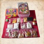 AYODvati Satyanarayan Pooja Kit(30+ Items) with Katha Book,Lakshmi Narayan,Detailed Pooja Vidhi in Hindi
