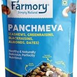 Farmory Panchmeva Dry Fruits Mix | 250 Grams | Cashews, Green & Black Raisins, Almonds, Dates | Natural Trail Mix for Immunity, Energy & Heart Health.
