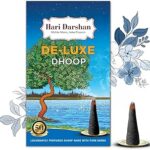 Hari Darshan Deluxe Wet Dhoop Sticks – 240 Sticks | Non-Toxic, Herbal & Natural Fragrance | Includes 12-20 Sticks Per Pack | Long-Lasting & Soothing Aroma for Puja, Meditation & Relaxation