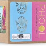 PHOOL LUXURY INCENSE Good Vibes Pack Of 80 Natural Dhoop Cones | Indian Rose & White Cedar | Special Pack Of 80 Dhoop Cones For Pooja - 500 Gms | Sulphur & Charcoal Free
