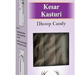 Shubhkart Nirmal Kesar Kasturi Dhoop Candy | Premium Dual Fragrance Incense for Pooja, Meditation & Relaxation | Long Lasting Aroma for Festivals | Incense Sticks for Home | 20N Pack