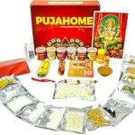 Pujahome Ganesh Puja Samagri Kit – Complete Ganesh Pujan Essentials | Ganpati Pooja Kit with 30+ Items | Ideal for Ganesh Chaturthi, Ganesh Sthapana & Daily Worship