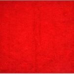 Achleshwar Premium Red Woolen Aasan - Completely Handcrafted Perfect Mat for Meditation & Prayers - Soft, Comfortable (Size 23 x 30 Inch) Pack of 1