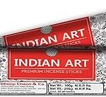 Indian Art Incense Sticks Rolls | Pack of 2 | 250 GMS Each | Long - Lasting Incense Sticks for Calming & Relaxation, Ideal for Gifting | No Charcoal Agarbatti | Dhoop Chaon & Co.