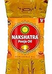 Nakshatra Pooja Oil Pet, 1 L | Divine |Rejuvinating Fragrance | prosperity |Quality - Total 1L