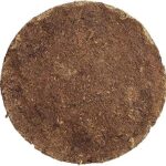 Holy Homemade Pure Indian Desi Cow Dung Cake for Religious Purpose (15 Inch, Pack of 2)
