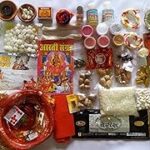 Bhakti2Shakti - Making Worship Special - Hartalika Teej Vrat Poojan Kit with Mata Shringar | Medium series | Contains 50+ Essential Items | Hartal teej pooja saman