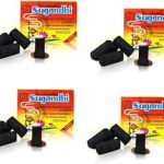 Utkarsh Box Pack of 4 (20 Sticks Per Box) Sugandhi Sambrani/dhuna Dhoop Agarbatti Instant Incense Pure Natural for Aroma & Smoke, Home Temple Worship, Peace & Harmony, Purification, Positivity