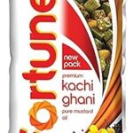 Fortune Premium Kachi Ghani Pure Mustard Oil, 1 ltr pouch