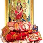 Suninow Navratri Pooja Kit/Devi Pooja Kit/Durga Pooja Kit/Navratri Pooja samagri/Navratri Pooja with Devi MATA Photo with Shringar