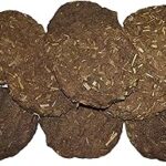 Corofitam Natural Brown Havan Cow Dung Cake/Uple/Kande and Navgrah Havan Samidha/Lakdi/Wood Sticks for Fire Rituals Pack of 10
