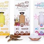 Cycle Pure Karpure Camphor Pouch - Pack of 3|Oudh, Citrus & Bhimseni Kapoor Fragrance|Air Freshener for Cars, Wardrobes, Bookshelves, Homes, Offices & Mosquito Repellent|Each Lasts up to 45 Days, cone