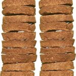 Cow Dung Cake for Pooja, Gobar ke Kande Upale Kamdhenum Gobar Ke Uple, Upla Agnihotra Cow Dung Cake, Havan Samagri Religious (10 Pieces)
