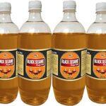 WQT - Black Sesame (Kala Til) Pooja Oil 480 ML (Pack of 4) for Diya and Religious Ceremonies Special for Poojan and Akhand Jyot, Havan Pooja
