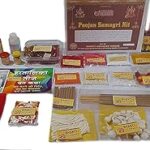 Bhakti2Shakti - Making Worship Special - Hartalika Teej Vrat Poojan Kit | Shiv Parvati Hartalika Poojan Samagri | Economy Series | Contains 1/2 Meter Cloth