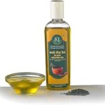 KJ Farm Fresh Wooden Cold Pressed Black Sesame Seeds Oil/Mole/Kale Til Ka Tel/Unrefined Cooking/Kitchen Oil, Pack of 1, 100ML