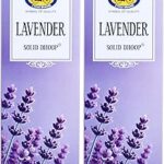 Cycle Pure Lavender Fragrance Bambooless Solid Dhoop Sticks for Puja, 6" Inch, 50 Sticks/Pack | Handcrafted & Eco Friendly | Incense Sticks with Free Dhoop Holder | Agarbatti for Rituals | Pack of 2