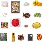 Shiv Pooja Samagri Set -17 items combo, Worship Essentials For Lord Shiv Pooja
