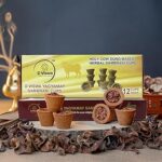 D Viswa PANCHGAVYA SAMBRANI Cup with HAVAN Filling 12 PC