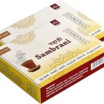 VASUDHAM Premium Organic Pahadi Sambrani Cups with Guggul, Loban, and Ayurvedic Herbs (Havan Cups) Charcoal Free (Pack of 2)