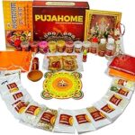 Pujahome Satya Narayan Puja Kit (42+ Items) with Katha and Detailed Puja Vidhi/Satyanarayan Puja Samagri Kit