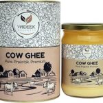 Vaideek Pure Cow Ghee Cultured Desi Ghee| Bilona Cow Ghee Two Way Churned | Made in Earthen Pots | Lab Certified | 500 ml