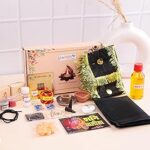 Click Pujan Shani Shanti Pujan Kit - Dhoop Sticks/Chandan Tikka/Gangajal/Rooi Batti/ATAR/Akshat/Kumkum/Moli/Kalawa/Arti Sangrah/Match Box |All in One |Divine Samagri Box for Devotional Offerings