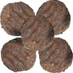 DSOM Pure 100% Desi Cow Dung Cake Big Handmade (5 pcs)/ Gobar Upala Kanda/Kande/Thepdi/Gowari for Navratri Agyari, Agnihotra, Havan, Yagya Puja Fully Organic Product (Big Size -7 inch Approx.)