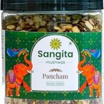 Sangita Mukhwas Pancham Mouth Freshener Mukhwas | Premium Seed Mix | No Artificial Flavour, Colour or Preservatives | Traditional Indian After-Meal Mukhwas | Mouth Freshener, After-Meal Snack, Digestive, 200g