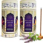 Pankhudiyan Bambooless Incense Sticks for Home | 80 Natural Agarbatti for Pooja, Meditation & Gifting | Premium Flower-Based Dhoop Sticks | Organic, Low Smoke Dry Dhoop (Pack of 2 Patchouli)