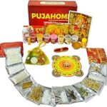Pujahome Navratri Puja Samagri Kit/Navdurga Puja Kit for Durga Pujan | Navratri Poojan Kit | Ghat sthapna Poojan Kit| Maa Laxmi-Ambe-Durga(30+ Items Kit)