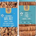 41 FOODS Premium Dry Fruits & Nuts Combo of Healthy Fresh Figs Walnuts | Nutritious & Delicious Akhrot Anjeer (200Gm X 2) 400GM
