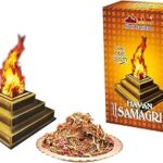 SLM HAVAN SAMAGRI with Mixture of Pure Sandalwood Powder & Desi Cow Ghee (1Kg Pack)