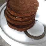 Inditradition Pure Holy Cow Dung Cake For Hawan, Pujan & Religious Purpose (Round, 5 Inches, Pack of 12)