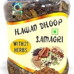 Parag Fragrances Natural Hawan Dhoop Samagri Hawan Samagri with 36 Types of Herbs / Hawan Samagri for Dhoop, Hawan or Yagya (350gm)