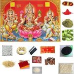 Himshikhar Green World Pooja Samagri 16 Items Kit Combo (Standard Size)