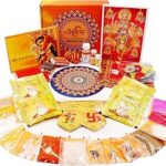 ARKAM Navdurga Puja Kit for Durga Pujan/Navratri Puja Kit/Navratri Puja Kit with Detailed Puja Vidhi in Hindi