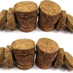Green Future Deshi Gir Cow Dung Cake ||Upale ||Kande|| Pack of 24||Size_5.5 * 1.5cm || for Pooja and Air Purifier