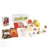 TOTA Satyanarayan Puja Kit with 22 Essential Puja Items | Aarti Book | Diya | Gangajal | Ghee Batti and More for Home Grahshanti Health and Prosperity (Pack of 1)